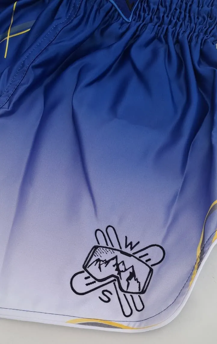 Personalised embroidered boxing shorts