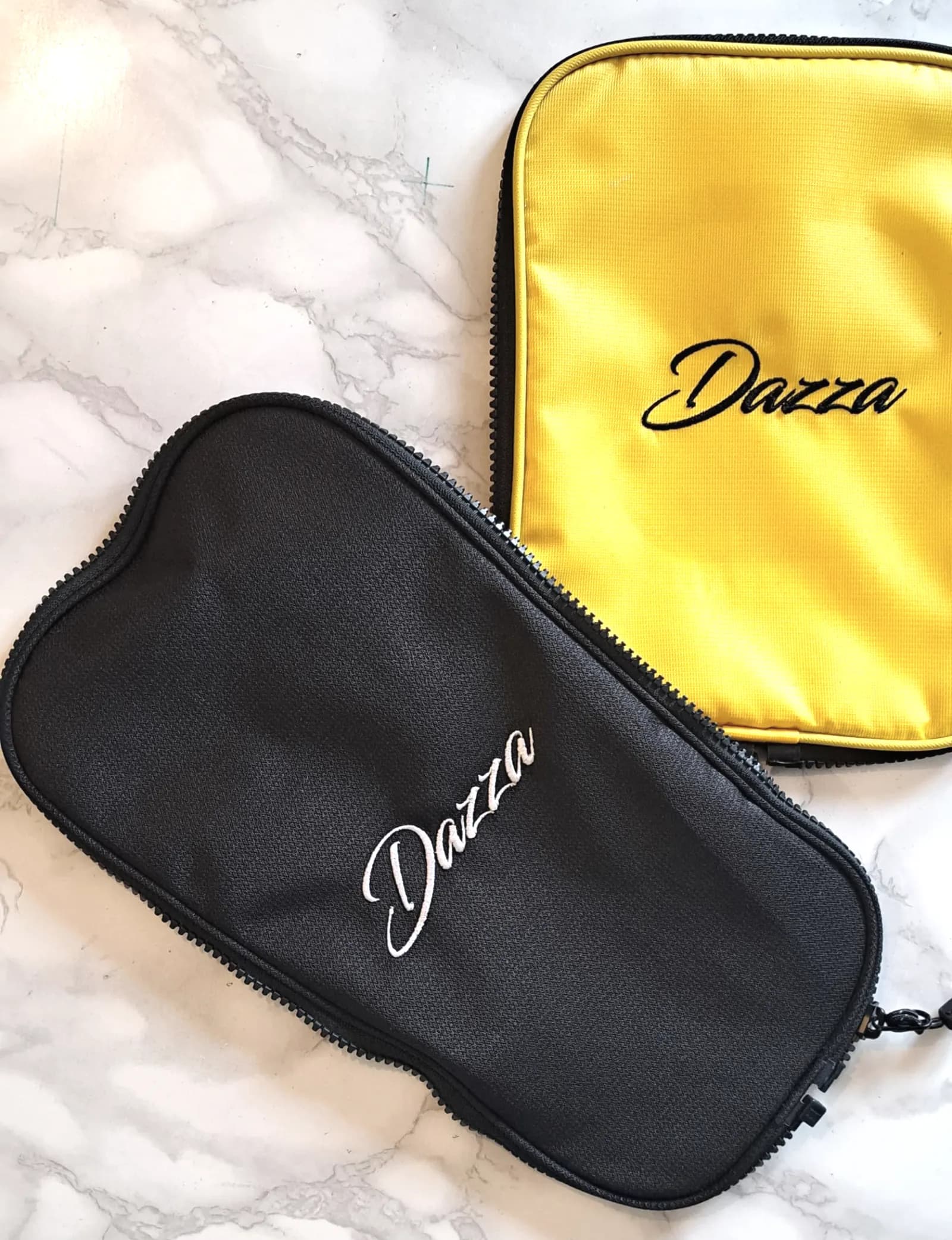 Dazzer personalised golf bag pocket panel