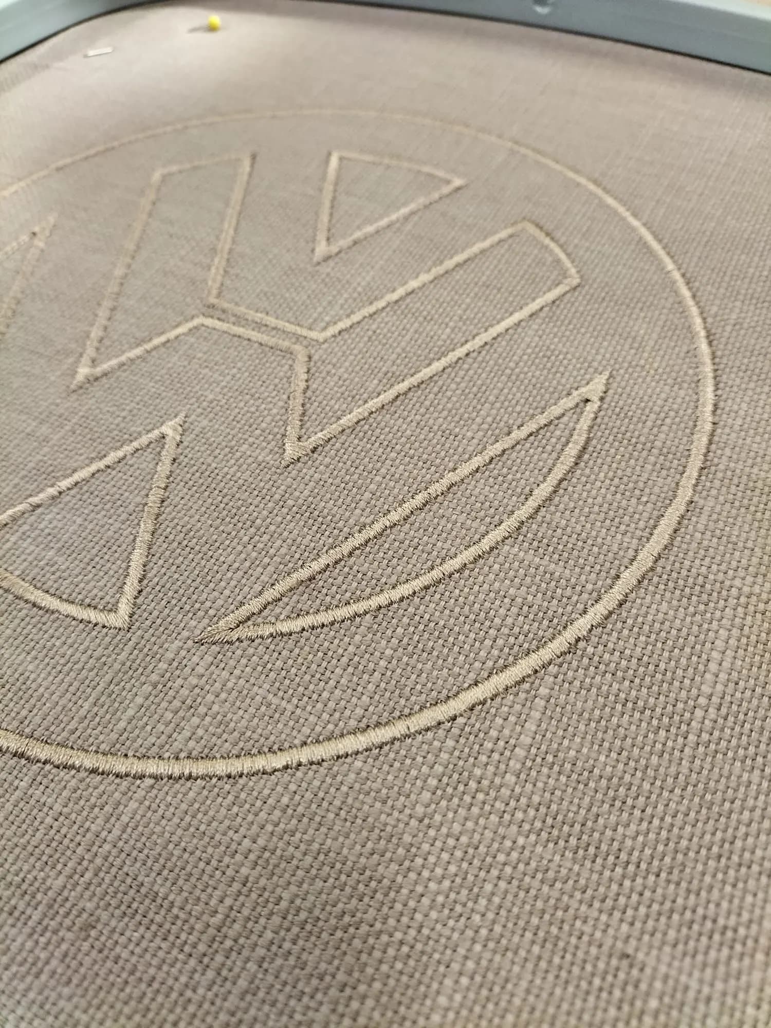 VW campervan canvas embroidery